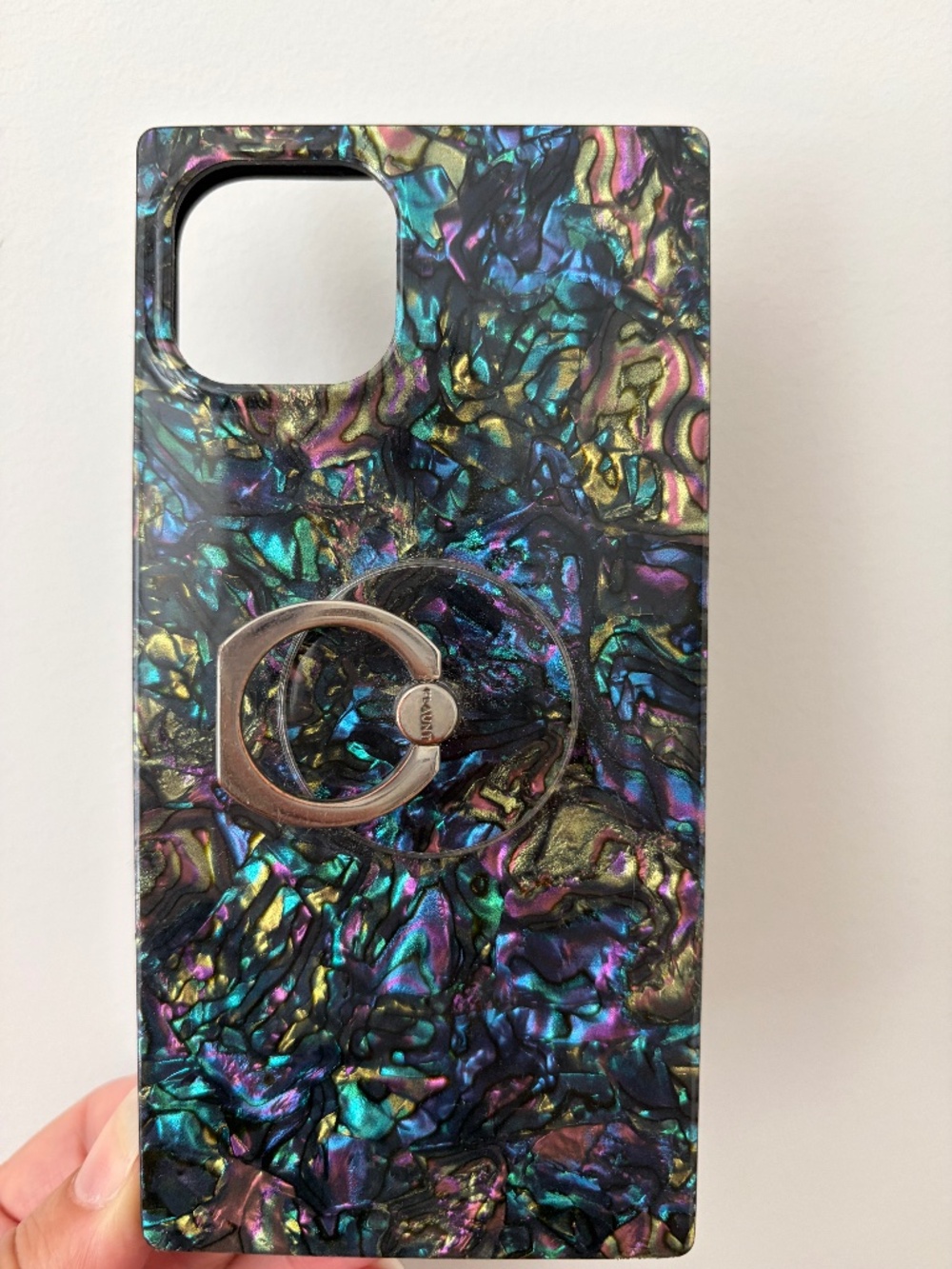 Square by Flaunt iPhone 13 Multicolor Abalone Case NWT MSRP: $55.00